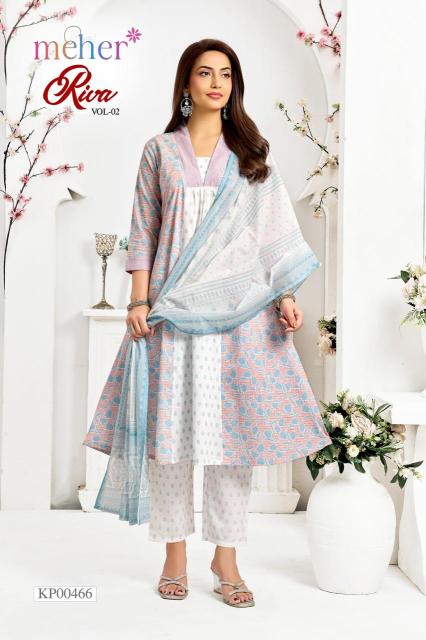 Meher riva vol 2 wholesale kurti for girls delhi